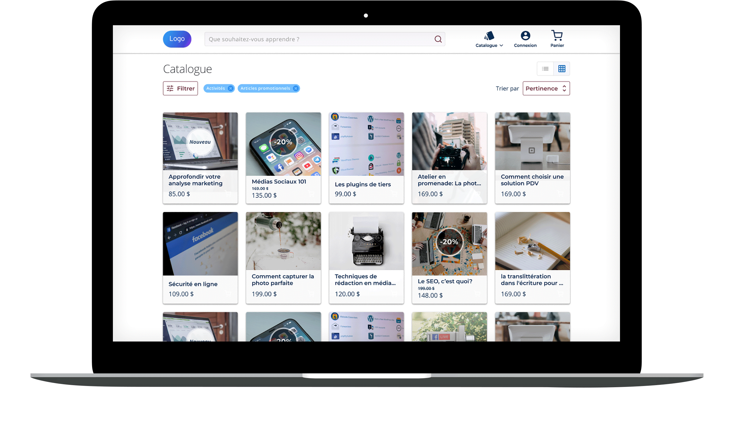 <span>La plateforme d’apprentissage  </span><br>qui s’adapte à votre réalité d’entreprise.